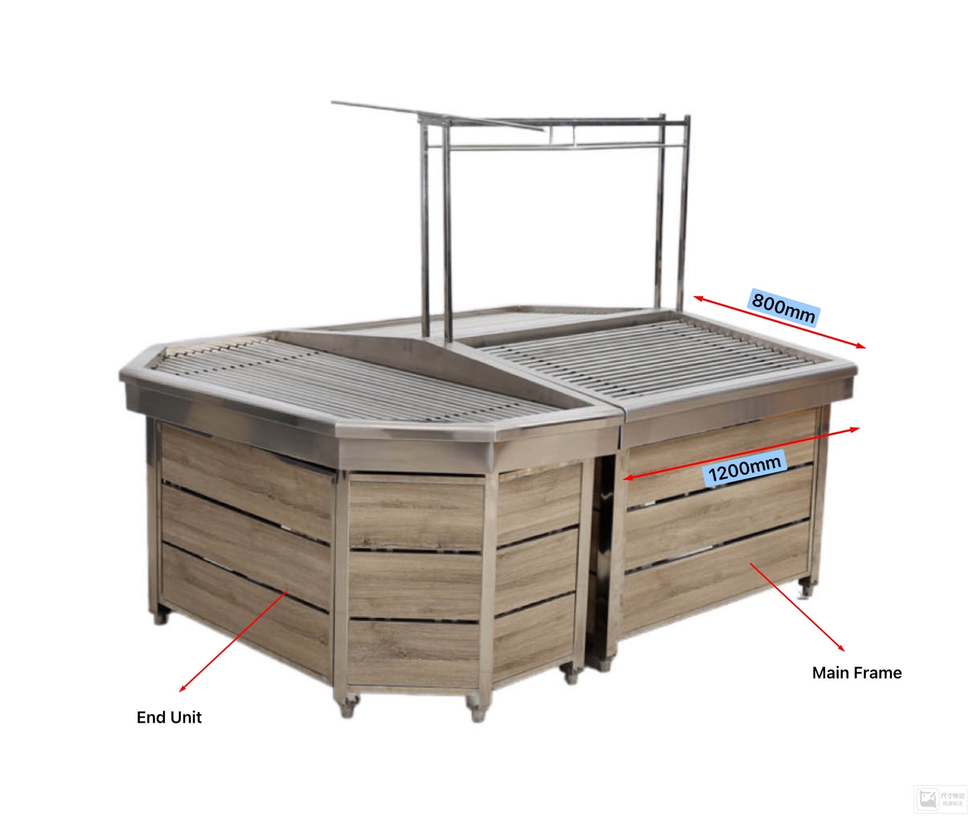 Stainless Steel Vegetable & Fruit Rack