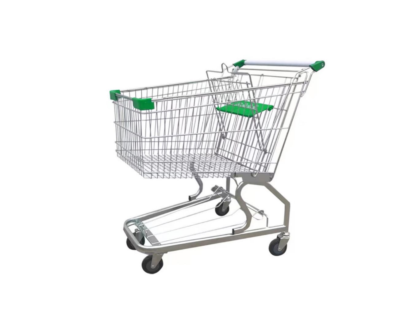 German Style Shopping Cart by JBX Shelf