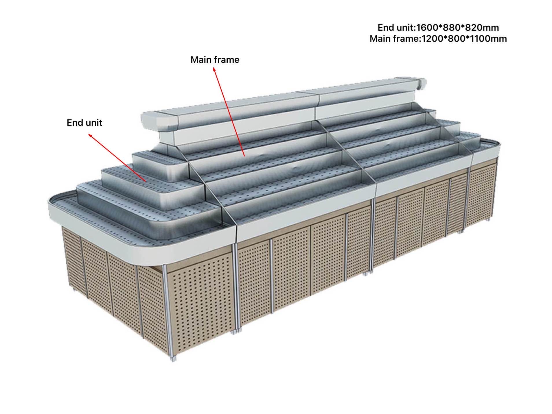 Vegetable & Fruit Shelf
