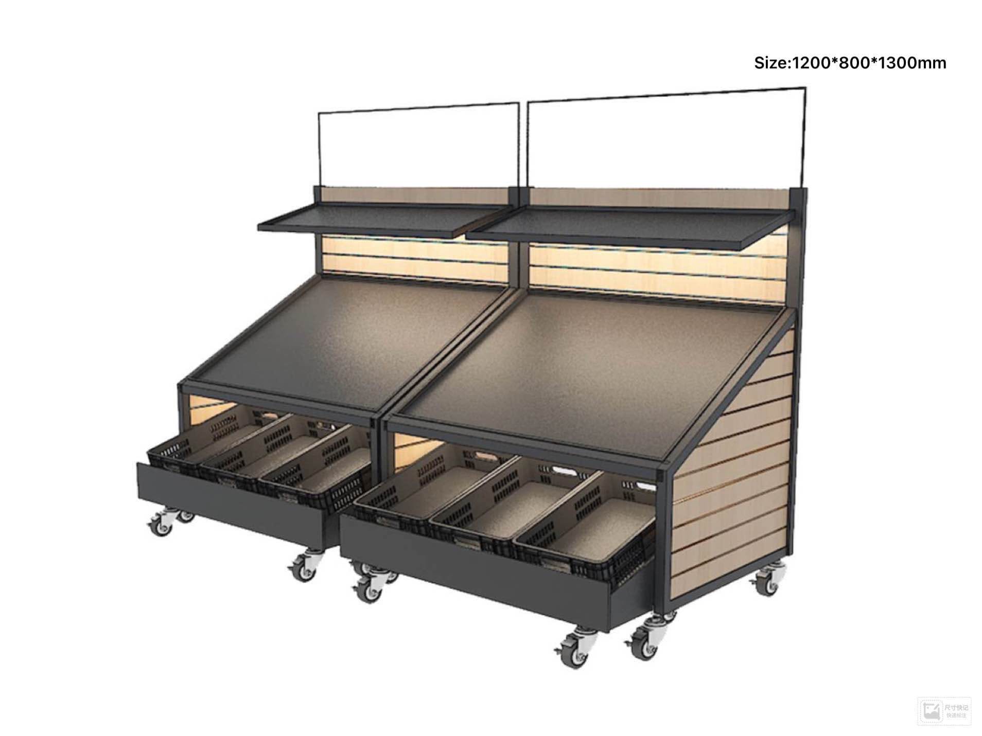 Vegetable & Fruit Shelf
