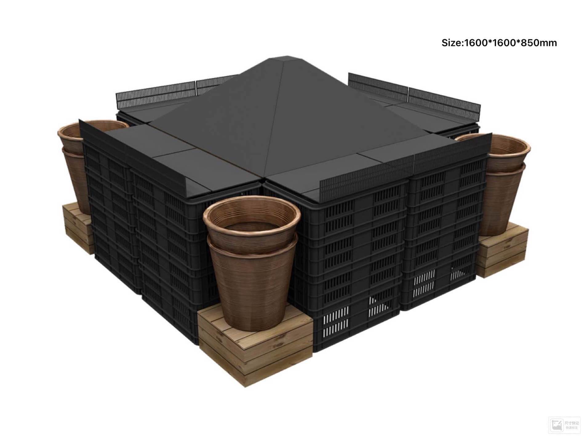 Vegetable & Fruit Shelf